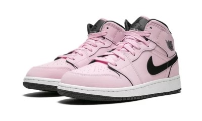 Jordan 1 Mid Pink Foam (GS)   555112-601