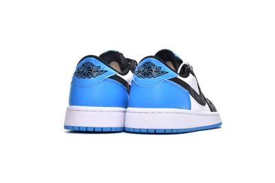 Jordan 1 Retro Low OG Black Dark Powder Blue    CZ0790-104