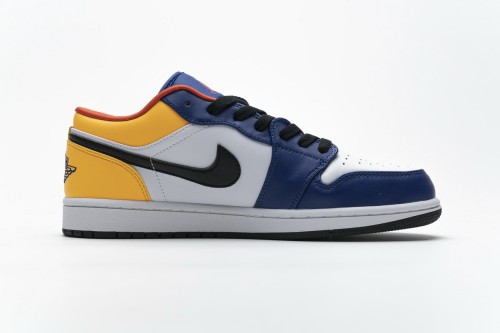 Jordan 1 Low Royal Yellow   553558-123