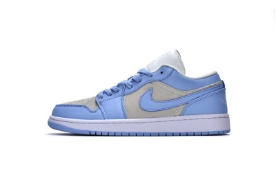 Jordan 1 Low Football Grey Aluminum (Women's)     DC0774-050