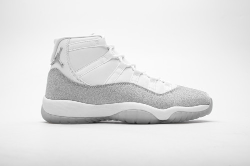 Jordan 11 Retro White Metallic Silver (W)        AR0715-100