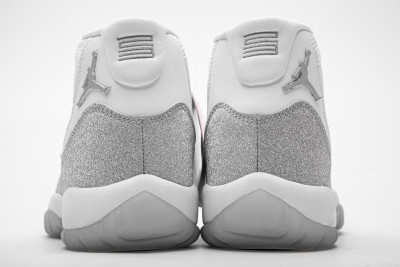 Jordan 11 Retro White Metallic Silver (W)        AR0715-100