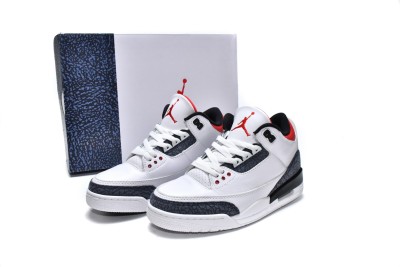 Jordan 3 Retro SE Fire Red Denim   CZ6431-100