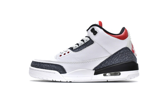 Jordan 3 Retro SE Fire Red Denim   CZ6431-100