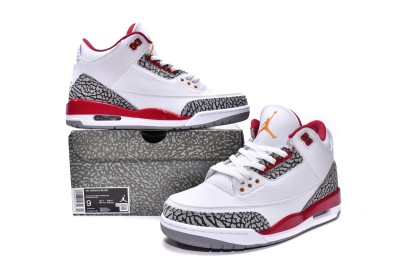 Jordan 3 Retro Cardinal Red    CT8532-126