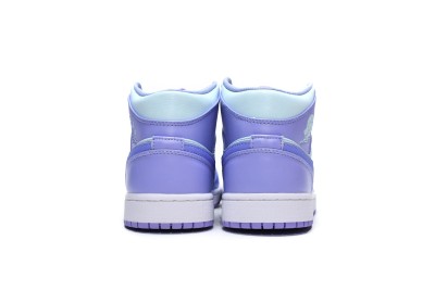 Jordan 1 Mid Purple Aqua       554724-500