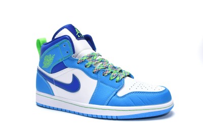 Jordan 1 Mid SE Sprite Blue (GS)         DA8010-400