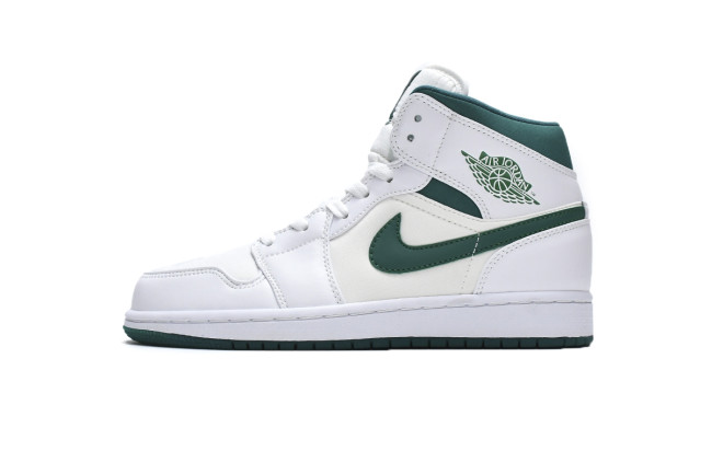 Jordan 1 Mid White Mystic Green      CD6759-103