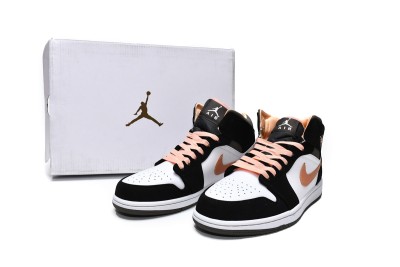 Jordan 1 Mid Peach Mocha (W)      DH0210-100