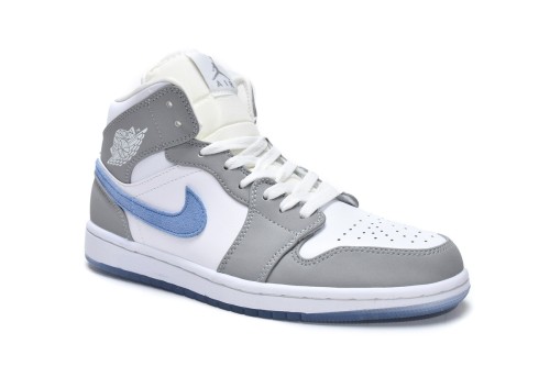 Jordan 1 Mid Wolf Grey Aluminum (W)       BQ6472-105