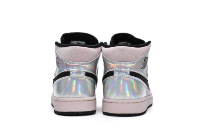 Jordan 1 Mid Dirty Powder Iridescent (W)        BQ6472-602