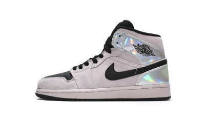 Jordan 1 Mid Dirty Powder Iridescent (W)        BQ6472-602