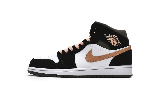 Jordan 1 Mid Peach Mocha (W)      DH0210-100