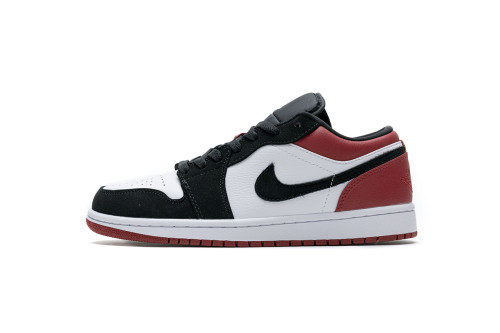 Jordan 1 Low Black Toe (GS)      553560-116