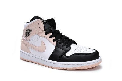 Jordan 1 Mid Arctic Orange Black Toe      554724-133