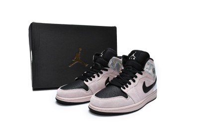 Jordan 1 Mid Dirty Powder Iridescent (W)        BQ6472-602