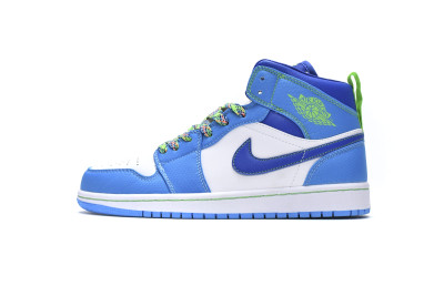 Jordan 1 Mid SE Sprite Blue (GS)         DA8010-400