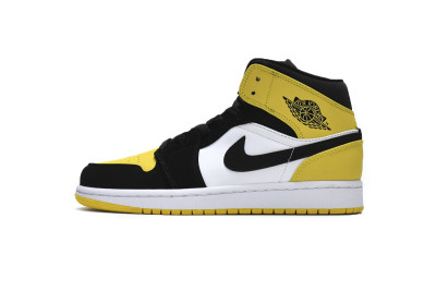 Jordan 1 Mid Yellow Toe Black       852542-071