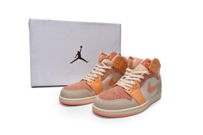 Jordan 1 Mid Apricot Orange (W)      DH4270-800