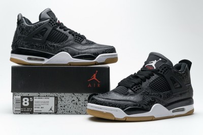 Jordan 4 Retro Laser Black Gum      CI1184-001