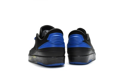 Jordan 2 Retro Low SP Off-White Black Blue       DJ4375-004
