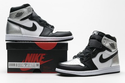 Jordan 1 Retro High Silver Toe (W)        CD0461-001