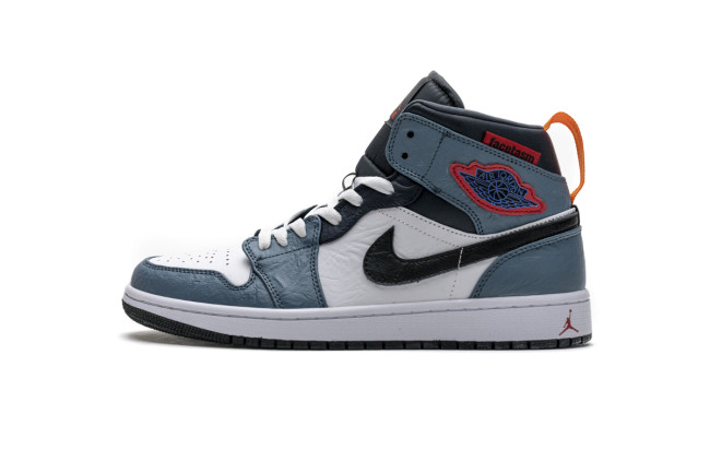 Jordan 1 Mid Fearless Facetasm        CU2802-100