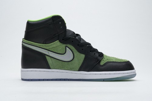 Jordan 1 Retro High Zoom Zen Green     CK6637-002