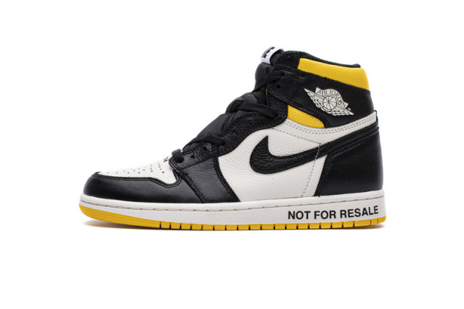 Jordan 1 Retro High Not for Resale Varsity Maize   861428-107