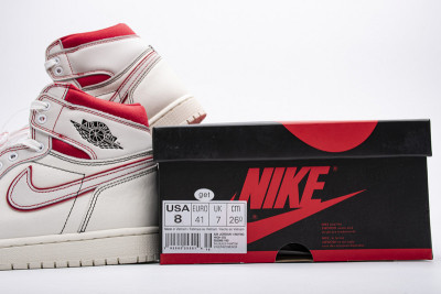 Jordan 1 Retro High Phantom Gym Red            555088-160