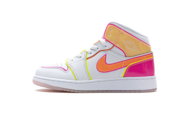 Jordan 1 Mid Edge Glow (GS)       CV4611-100