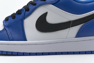 Jordan 1 Low Hyper Royal Orange Peel         553558-401