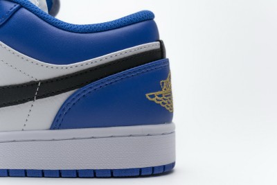 Jordan 1 Low Hyper Royal Orange Peel         553558-401
