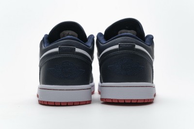 Jordan 1 Low Obsidian Ember Glow      553558-481