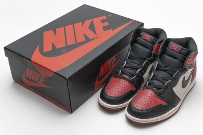 Jordan 1 Retro High Bred Toe          555088-610