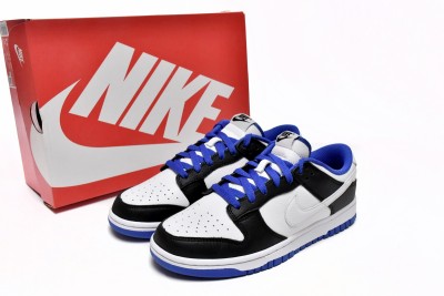 Nike Dunk Low White Black Royal         FD9064-110