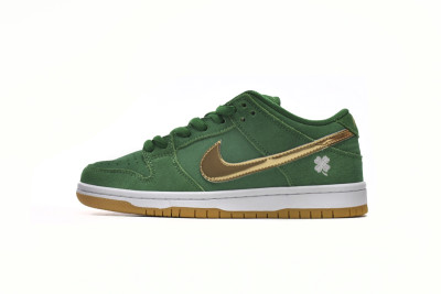 Nike SB Dunk Low Pro St. Patrick's Day (2022）       BQ6817-303