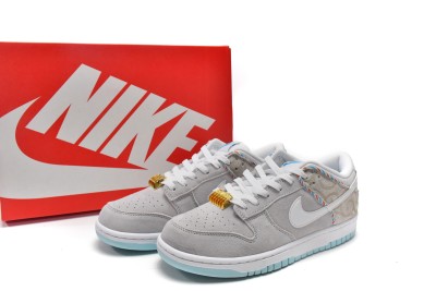 Nike Dunk Low SE Barber Shop Grey        DH7614-500