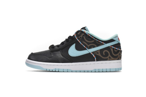 Nike Dunk Low SE Barber Shop Black        DH7614-001