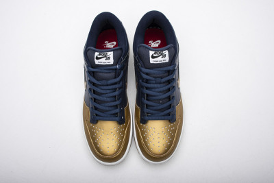 Nike SB Dunk Low Supreme Jewel Swoosh Gold           CK3480-700