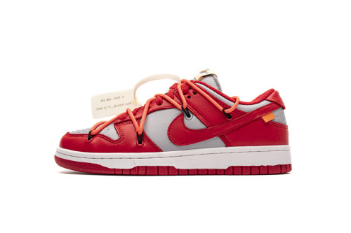 Nike Dunk Low Off-White University Red          CT0856-600