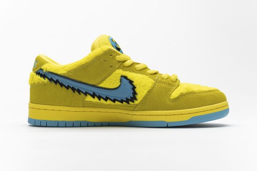 Nike SB Dunk Low Grateful Dead Bears Opti Yellow             CJ5378-700