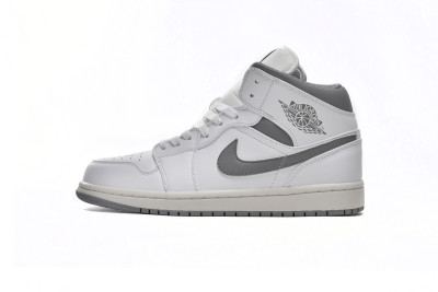 Air Jordan 1 Mid Neutral Grey          554724-135