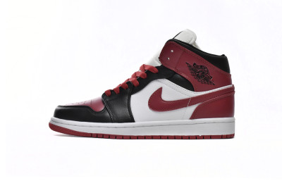 Jordan 1 Mid Alternate Bred Toe (W)        BQ6472-079