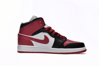 Jordan 1 Mid Alternate Bred Toe (W)        BQ6472-079