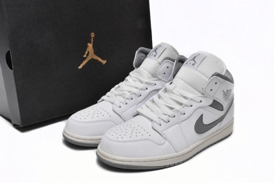 Air Jordan 1 Mid Neutral Grey          554724-135