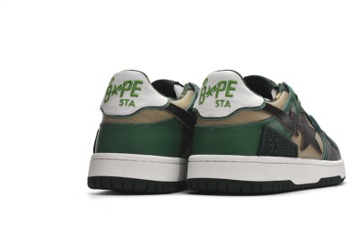 A Bathing Ape Bape SK8 Sta ABC Camo Green (2022)       1I30-291-005