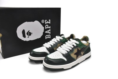 A Bathing Ape Bape SK8 Sta ABC Camo Green (2022)       1I30-291-005