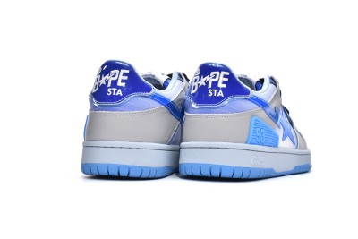 A Bathing Ape Bape SK8 Sta Blue White                1I30-191-003