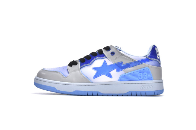 A Bathing Ape Bape SK8 Sta Blue White                1I30-191-003